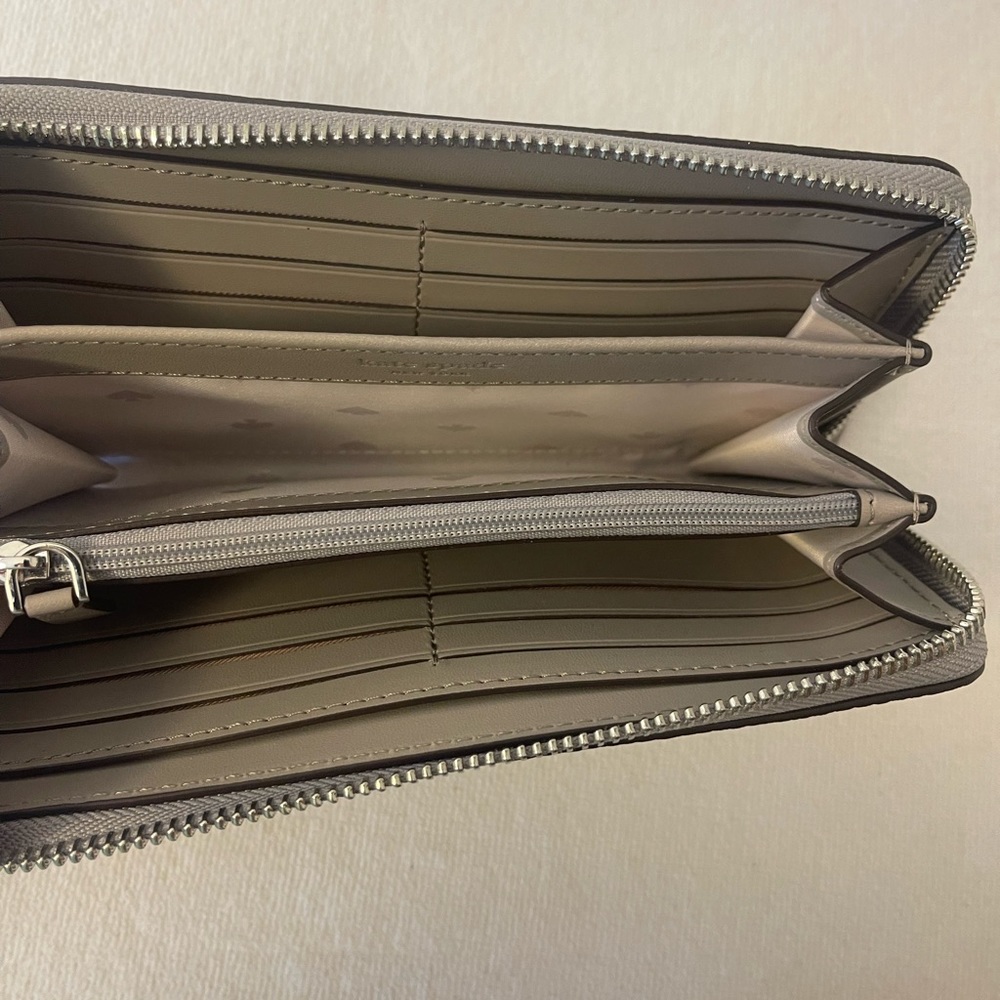Gray Kate Spade Wallet - Picture 3 of 4